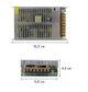 Блок питания OEM DC12 200W 16,5А TR-200-12 - изображение 2