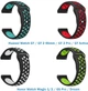 Набір ремінців 4 кольори BeCover Vents Style для Huawei Watch GT/GT 2 46 mm/GT 2 Pro/GT Active/Honor Watch Magic 1/2/GS Pro/Dream Girl (BC_706540) - зображення 1