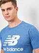 Футболка New Balance Ess Stacked Logo MT01575OBR S Индиго (195173324951) - изображение 4