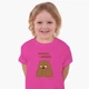 Детская футболка для девочек Вся правда о медведях (We Bare Bears) (25186-2900-68) 122-128 см Хлопок Темно-розовый - изображение 3