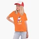 Детская футболка для девочек Лайк Единорог (Likee Unicorn) (25186-1037-50) 104-110 см Хлопок Оранжевый - изображение 2