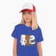 Детская футболка для девочек Вся правда о медведях (We Bare Bears) (25186-2896-61) 104-110 см Хлопок Синий - изображение 4