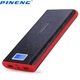 УМБ зарядний Power Bank Pineng 40000 mAh +LCD-екран зовнішній акумулятор чорний - зображення 1