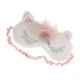 Маска для сну Silenta Plush Єдиноріг-8 White/Silver (170260) - зображення 2