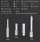 Набор прецизионных отверток JAKEMY JM-6125 (60 в 1) (23469) - изображение 6