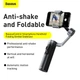 Стедикам 3-х осевой для телефона BASEUS Control Smartphone Handheld Folding Gimbal Stabilizer - изображение 9