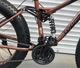 Двухподвесный горный велосипед фэтбайк fatbike TopRider 620 26 дюймов Коричневый - изображение 2