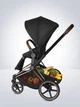 Прогулочная коляска Cybex Priam Fashion Edition Jewels of Nature dark blue шасси Matt Black - изображение 9