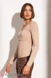 Cтильное боди для беременных и кормящих Юла Мама Fleur L Нюд (NR-31.043) - изображение 2
