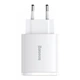 СЗУ Baseus Compact Quick Charger 30W QC+ PD (1Type-C + 2USB) black - изображение 3