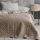 Покривало Home&You Staps 200x220 см Бежевий - зображення 1