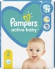 Подгузники Pampers Active Baby Размер 2 (Mini) 4-8 кг 94 шт (8001090948137) - изображение 2