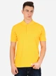Поло длинное мужское Fruit of the loom Премиум 063218034 S Желтое (5000000001859) - изображение 1