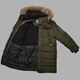 Куртка зимова для хлопчика Kiko/Donilo 5833Б 164 см Хакі - зображення 2