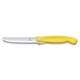 Кухонный cкладной швейцарский нож серрейтор Victorinox Vx67836.F8B SwissClassic Foldable Paring 240 мм желтый - изображение 5
