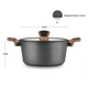 Кастрюля Fissman Diamond 20 х 10 см / 2.6 л со стеклянной крышкой (14304) - изображение 8