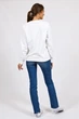Свитшот Lee Long Sleeved Regular Fit (L53KBRLJ) Белый L-00 - изображение 2