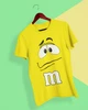 Футболка мужская жёлтая с принтом "M&M's" Maybel L yellow-M (1354_1) - изображение 2