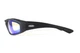 Очки спортивные защитные фотохромные Global Vision KICKBACK Photochromic G-Tech™ синие зеркальные - изображение 3