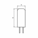 Світлодіодна LED Лампа капсульна EUROLAMP G4 2W G4 3000K (2438) - зображення 4