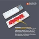 Колодка TECCO 102 400 00, 4 пости без заземлення Біла (8681277841415) - зображення 5