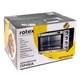 Электрическая печь с конвекцией подсветкой ROTEX ROT452-CB 45 л 2200Вт 4 режима работы таймер 120 мин книга рецептов 50 сушка термоизоляция хром-чёрный - изображение 7