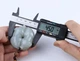Пластиковый электронный цифровой штангенциркуль 150мм +LCD дисплей микрометр (622738554) Черный - изображение 3