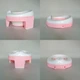 Дитячий дорожній складаний горщик і накладка на унітаз 3 в 1 Just Baby Trino Pink (JB-002) - изображение 6