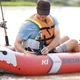 Одноместная надувная байдарка Intex 68303 (305 x 91 x 46 см) Excursion Pro K1 Kayak Red + Алюминиевые весла и ручной насос - изображение 3