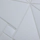 Самоклеющаяся 3D панель 3D Loft HP-LX01-6.5 Белый ромб 700x700x6,5 мм - изображение 3