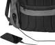 Рюкзак антивор с Rfid Topmove IAN352250 бордовый с черным - изображение 2