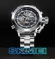 Мужские наручные часы Skmei 1515 Серебристые - изображение 3
