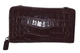 Кошелек-клатч Croco Leather из кожи крокодила коричневый - изображение 1