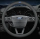 Чехол на руль оплетка для автомобиля Ford натуральная кожа DLCar Lux - изображение 1