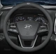 Чехол на руль оплетка для автомобиля Hyundai натуральная кожа DLCar Lux - изображение 1