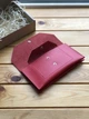 Кожаный кошелек Shiynik Ruby Красный - изображение 5