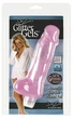 Розовый вибратор Dr. Z Glitter Gels Vibrating Dong with Balls (13139000000000000) - изображение 3
