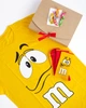 Подарочный набор мужской. Футболка жёлтая с принтом "M&M's", носки с принтом "M&M's" Maybel XL Box 5009 (1376_5) - изображение 2