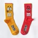 Подарочный набор мужской. Футболка жёлтая с принтом "M&M's", носки с принтом "M&M's" Maybel XL Box 5009 (1376_5) - изображение 4