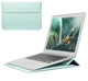 Чехол конверт для ноутбука или планшета из Эко-кожи DDC для Macbook Air Pro 13"-14" Зеленый (DDC205) - изображение 2