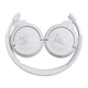 Навушники накладні безпровідні з мікрофоном JBL T500 BT White (JBLT500BTWHT) (JBLT500BTWHT) White - изображение 4