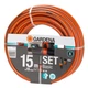 Шланг для поливу Gardena Basic 3/4" 15 м + комплект для поливу (18134-29) - зображення 3