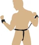 Мужские трусики с наручниками Jockstrap With Wrist Restraints (03765000000000000) - изображение 2
