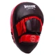 Лапа изогнутая кожаная (2шт) Boxer Элит 2012-01 размер 23х19х4,5см Black-Red - изображение 3