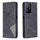 Чехол-книжка с кармашками UniCase Geometric Pattern для Xiaomi Mi 11T / 11T Pro - Black - изображение 2