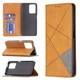 Чехол-книжка с кармашками UniCase Geometric Pattern для Xiaomi Mi 11T / 11T Pro - Brown - изображение 1
