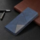 Чехол-книжка с кармашками UniCase Geometric Pattern для Xiaomi Mi 11T / 11T Pro - Blue - изображение 5