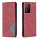 Чохол-книжка з кишеньками UniCase Geometric Pattern для Xiaomi Mi 11T / 11T Pro - Red - зображення 2
