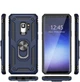 Чехол Shield для Samsung Galaxy S9 / G960 Бампер противоударный с кольцом Dark-Blue - изображение 4