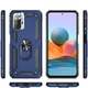 Чехол Shield для Xiaomi Redmi Note 10 Pro Бампер противоударный Dark-Blue - изображение 5